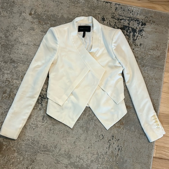 BCBGMaxAzria Jackets & Blazers - White blazer